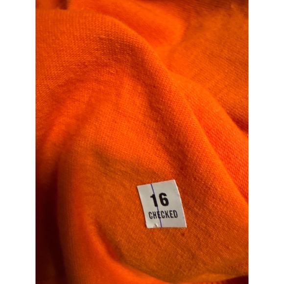 Antigua‎ Womens L Super Bowl LIX NFL Team Apparel Orange White Gray TShirt - Picture 8 of 8